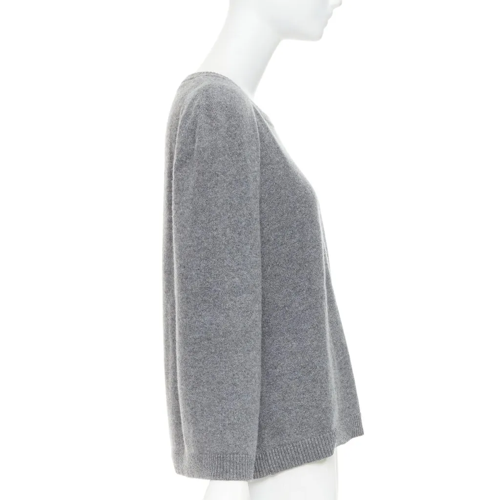 Valentino Grey Cashmere Knitwear Grey Cashmere Very good - Model View