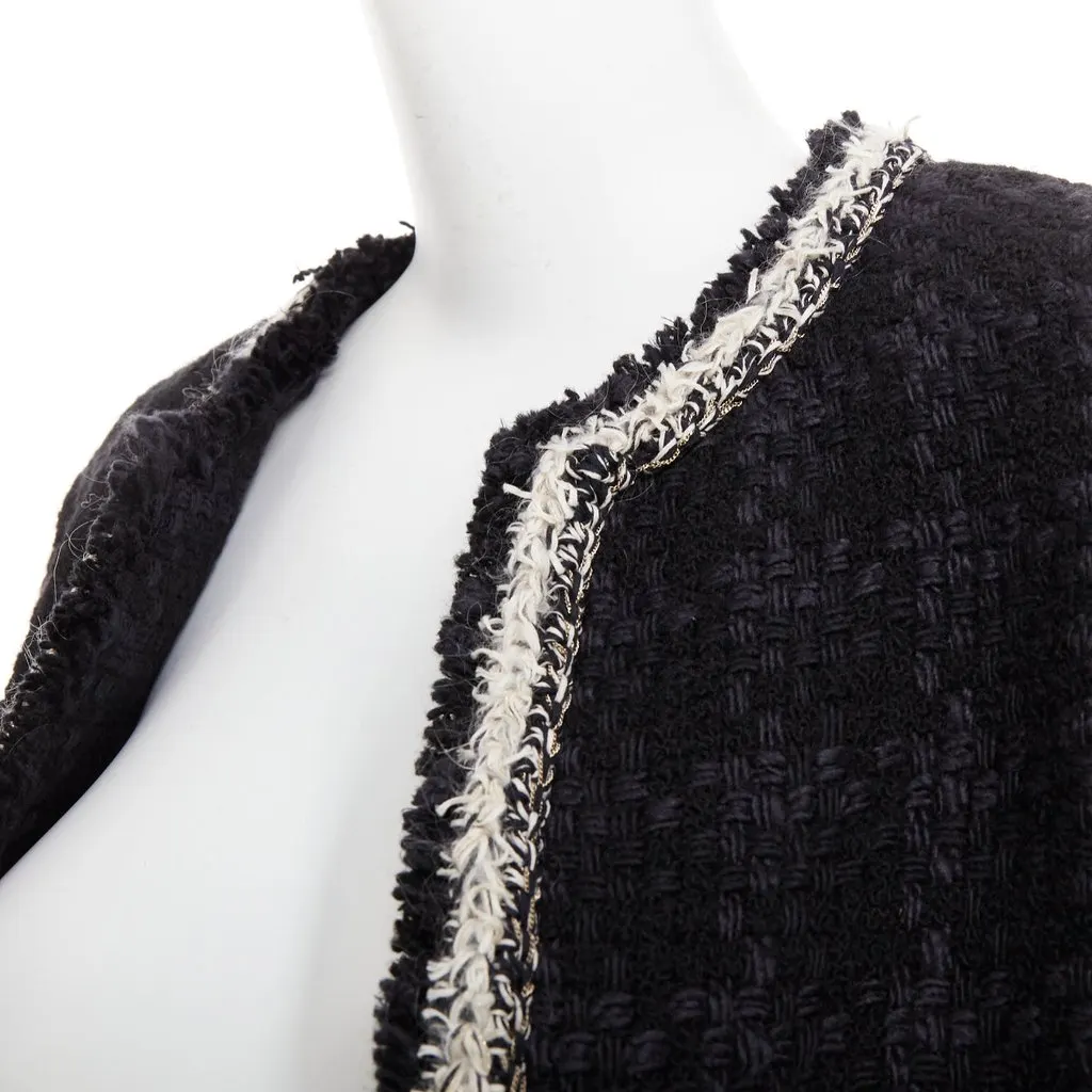 Saint Laurent Navy Wool Jacket Navy Wool Very good - Back View
