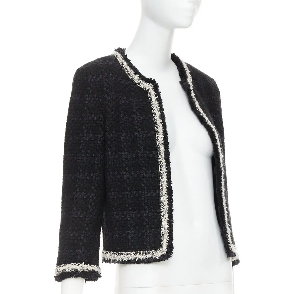 Saint Laurent Navy Wool Jacket Navy Wool Very good - Inside View