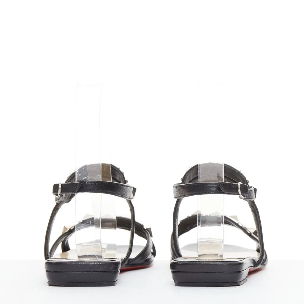 Christian Louboutin Galerietta Black Leather Good - Box View
