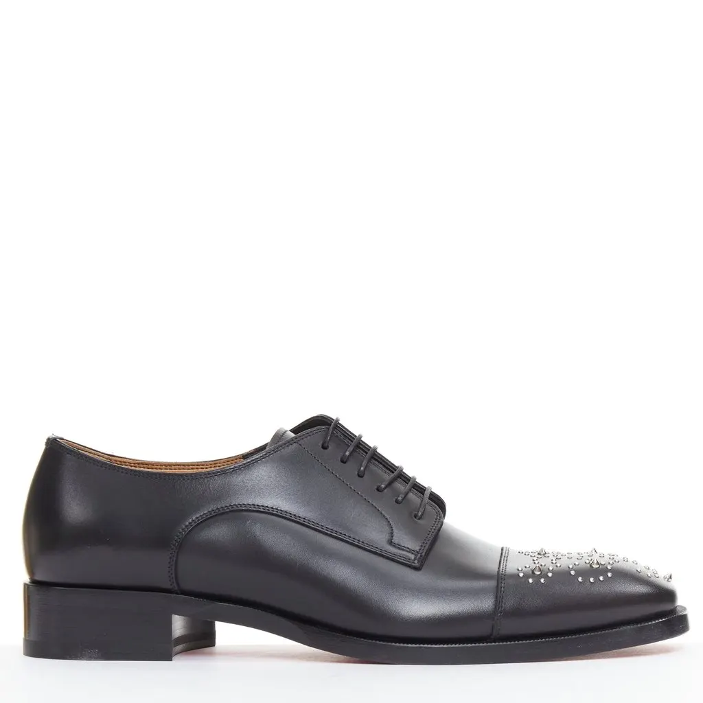 Christian Louboutin Maltese Black Leather Never worn - Back View
