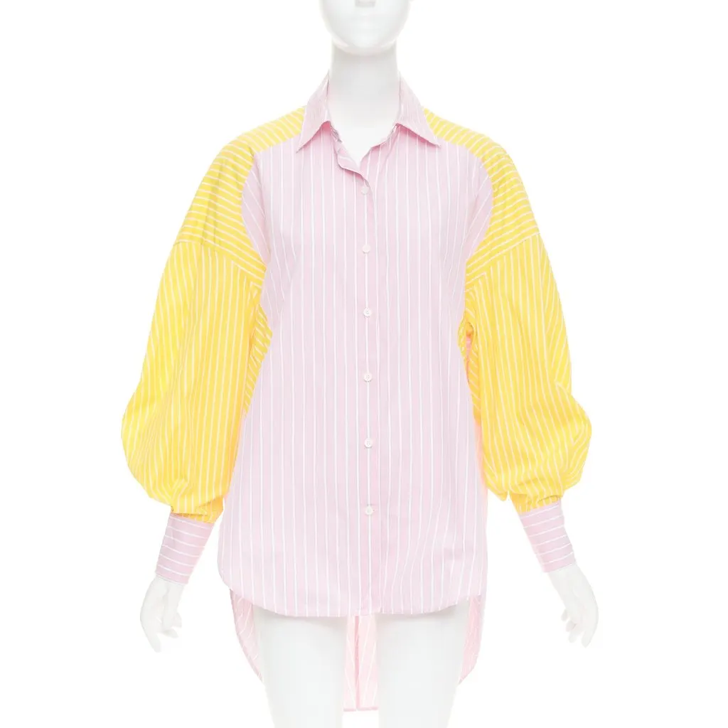 Celine Pink Cotton Top Pink Cotton Good - Front View