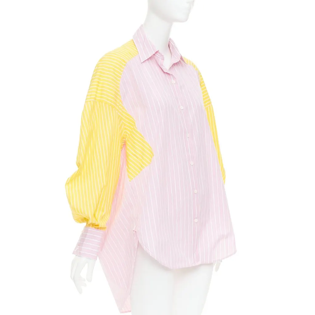 Celine Pink Cotton Top Pink Cotton Good - Inside View