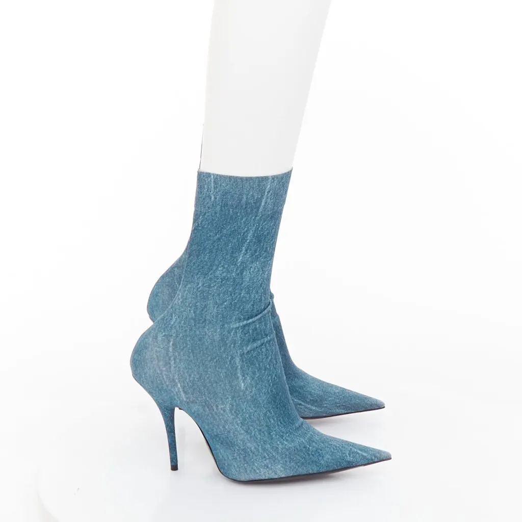 Balenciaga Knife Blue Very good - Back View
