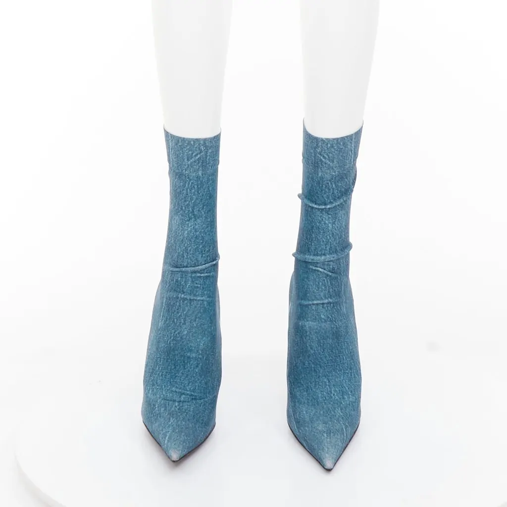 Balenciaga Knife Blue Very good - Inside View