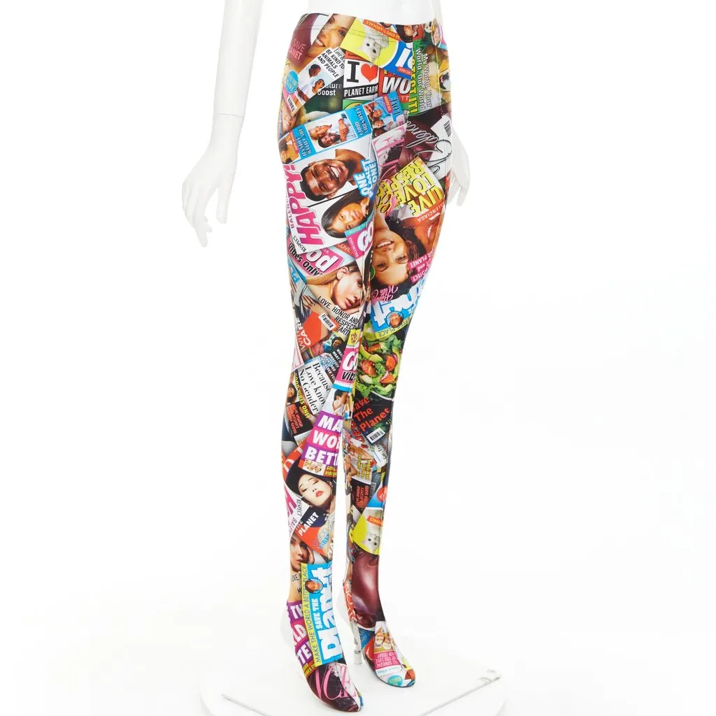 Balenciaga MultiColor Polyamide Trouser MultiColor Polyamide Very good - Inside View
