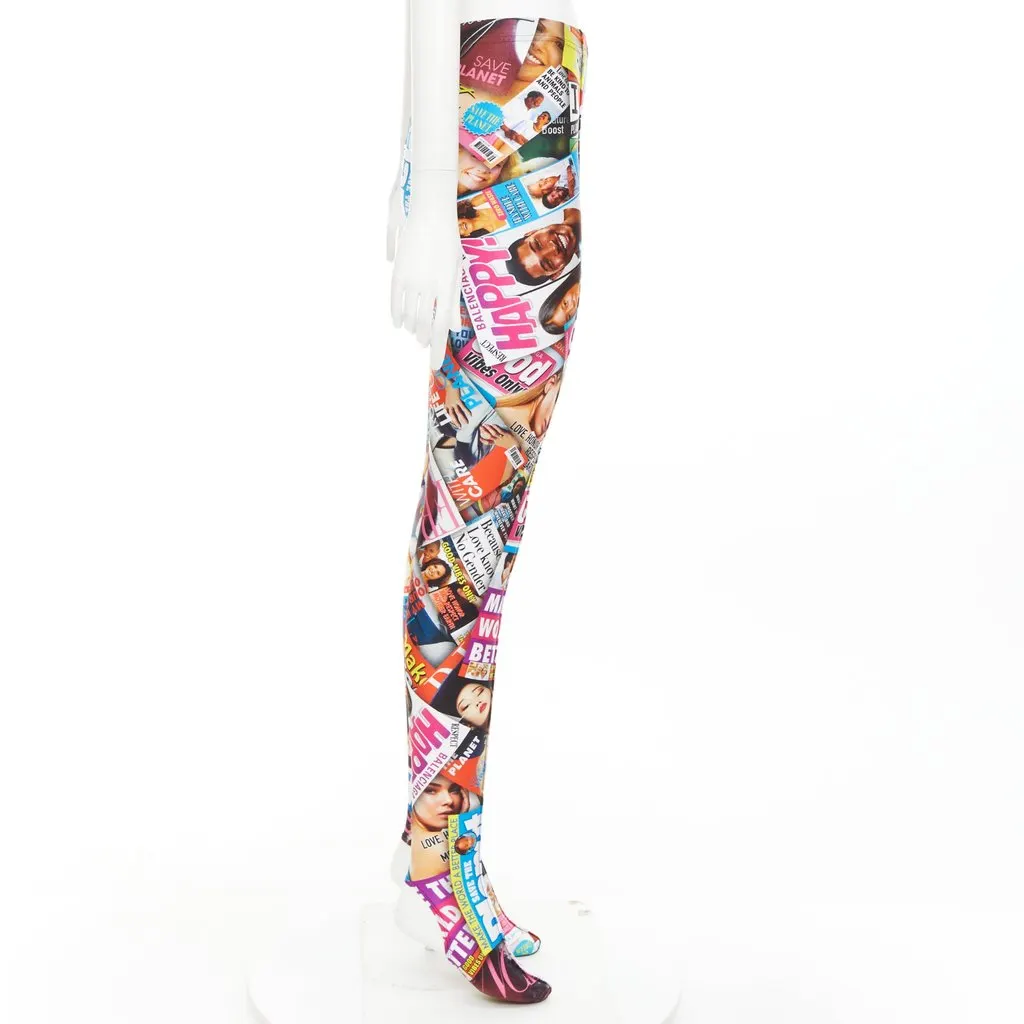 Balenciaga MultiColor Polyamide Trouser MultiColor Polyamide Very good - Model View