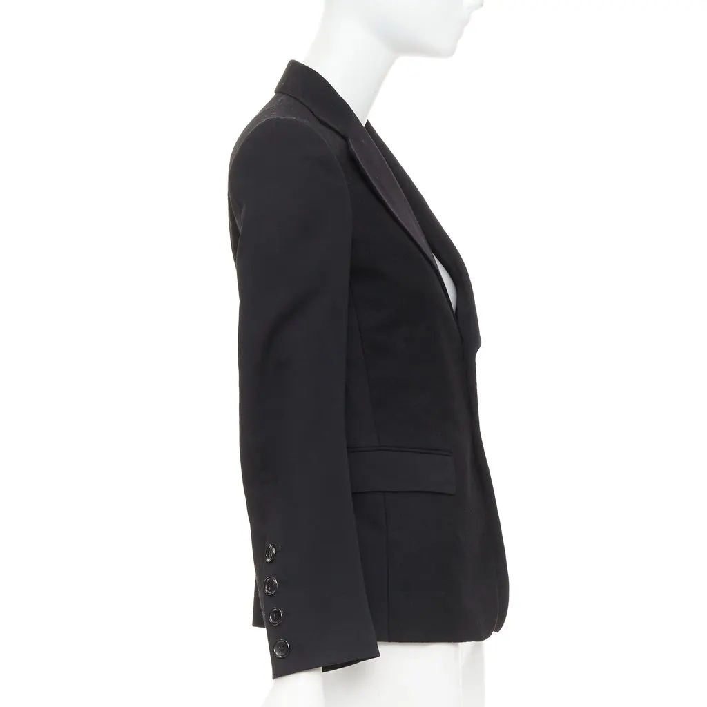 Junya Watanabe Black Wool Jacket Black Wool Very good - Box View
