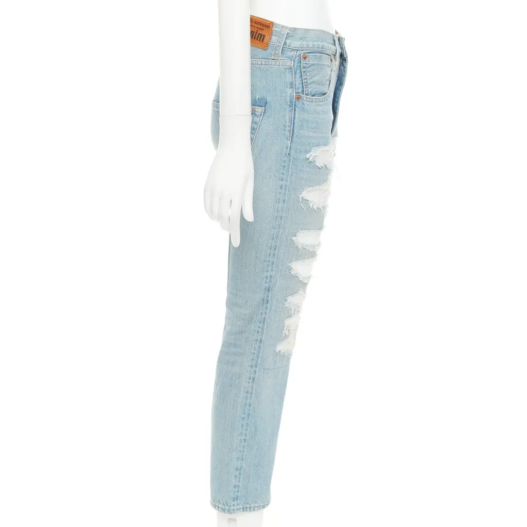 Junya Watanabe Blue Denim Jeans Blue Denim Very good - Model View