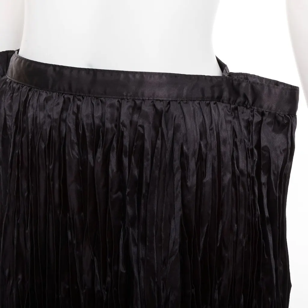 Junya Watanabe Black Polyester Skirt Black Polyester Very good - Back View