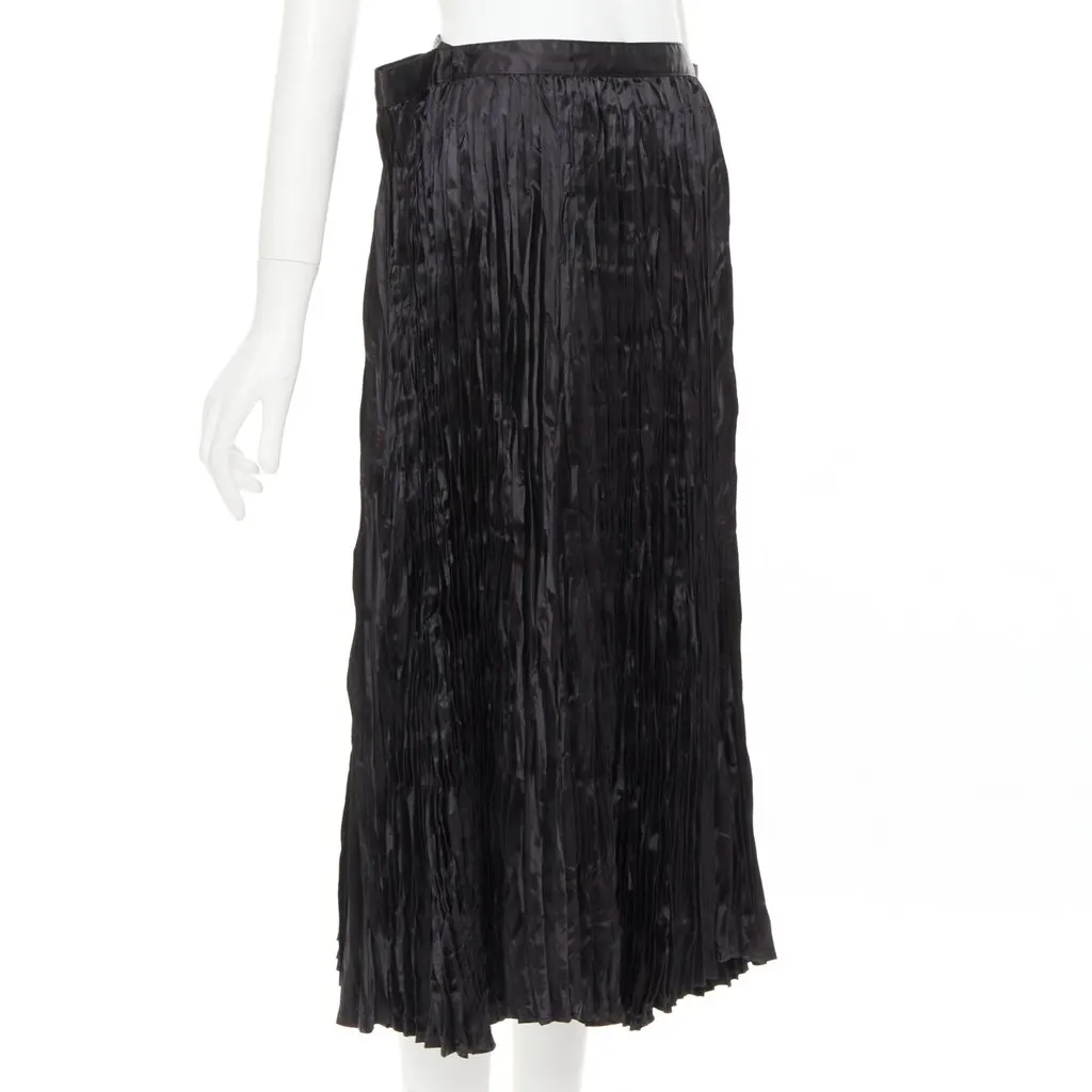 Junya Watanabe Black Polyester Skirt Black Polyester Very good - Inside View