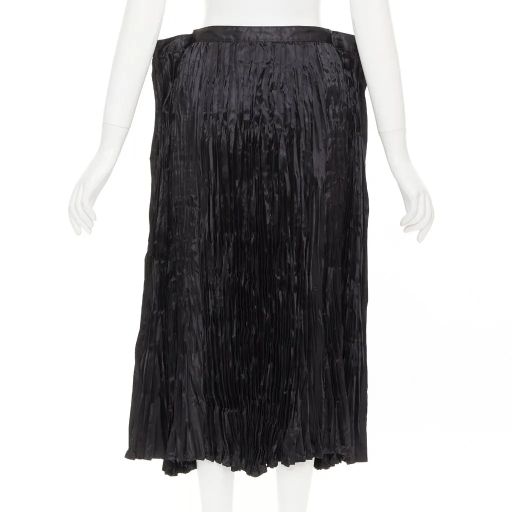 Junya Watanabe Black Polyester Skirt Black Polyester Very good - Box View