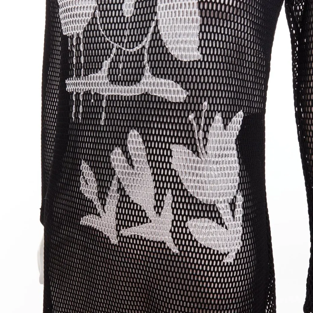 Comme Des Garcons Black Dress Black Very good - Back View