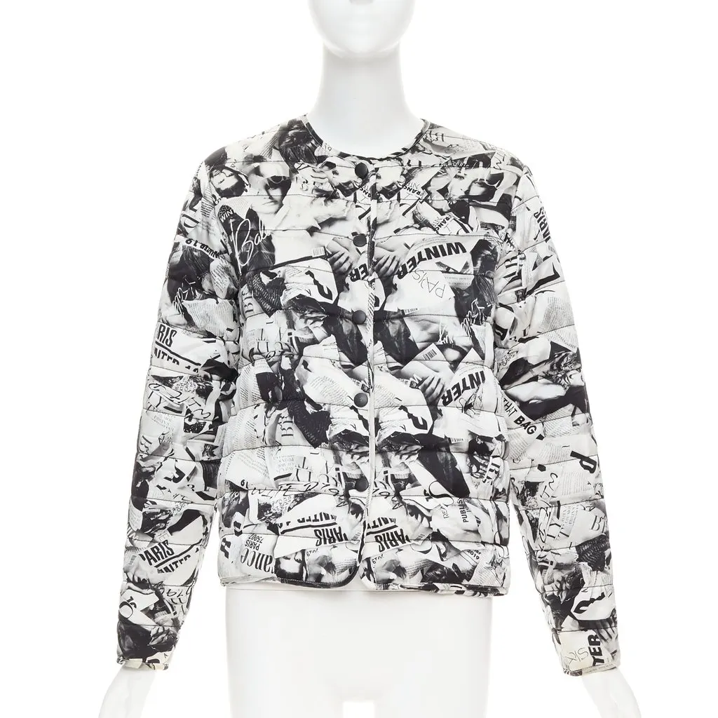 Balenciaga Black Silk Jacket Black Silk Fair - Front View