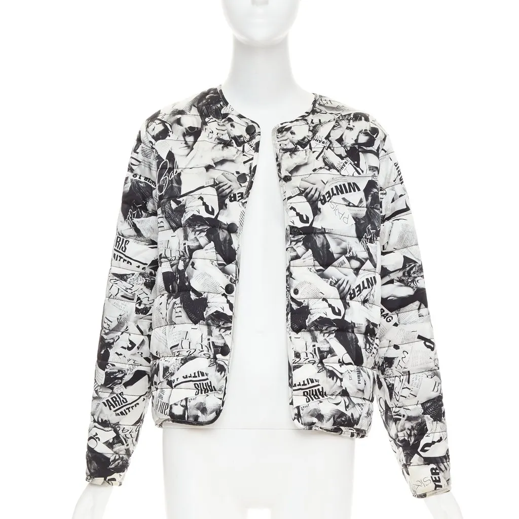 Balenciaga Black Silk Jacket Black Silk Fair - Inside View