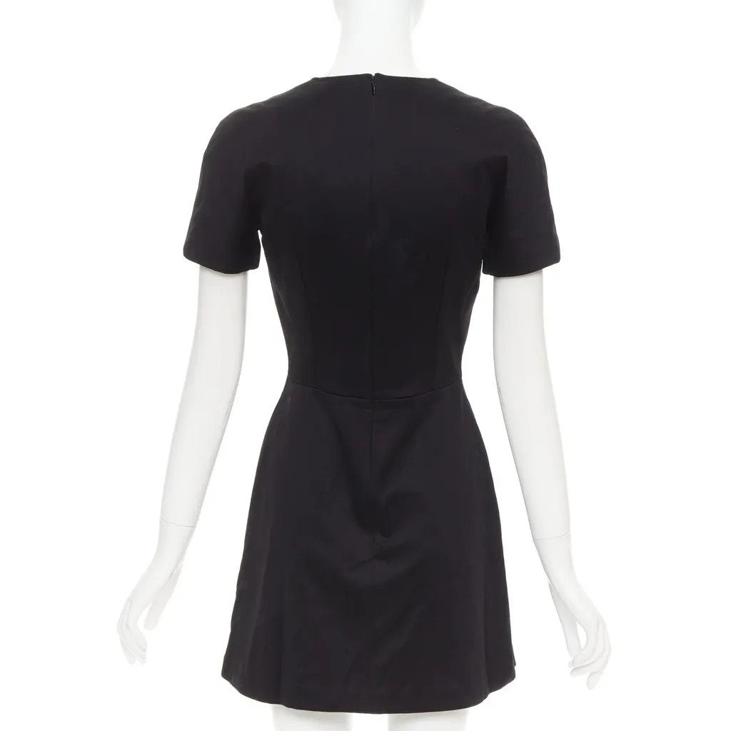 Alexander McQueen Black Cotton Dress Black Cotton Very good - Box View