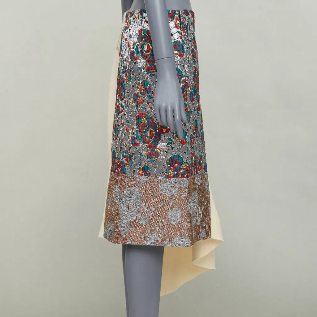 Stella McCartney Ecru Wool Skirt Ecru Wool Good - Model View