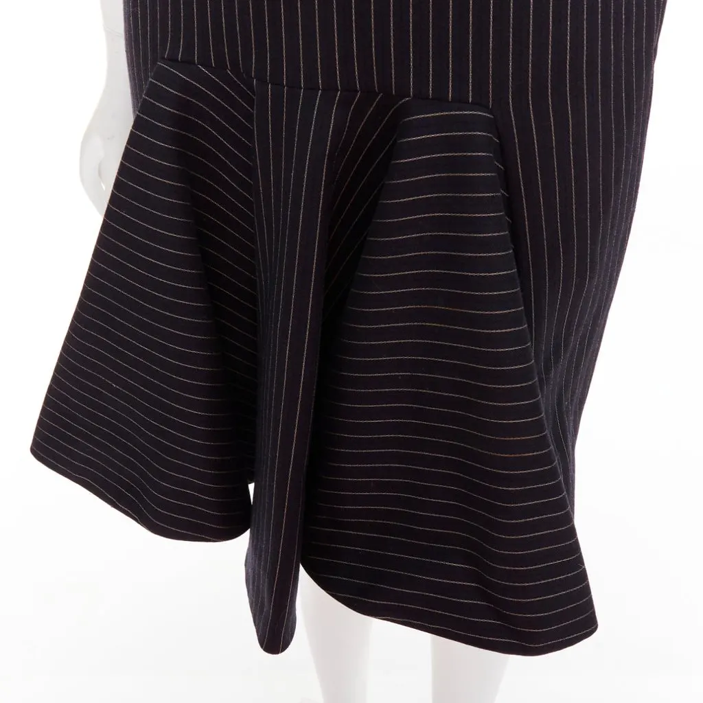 Stella McCartney Grey Wool Dress Grey Wool Very good - Back View