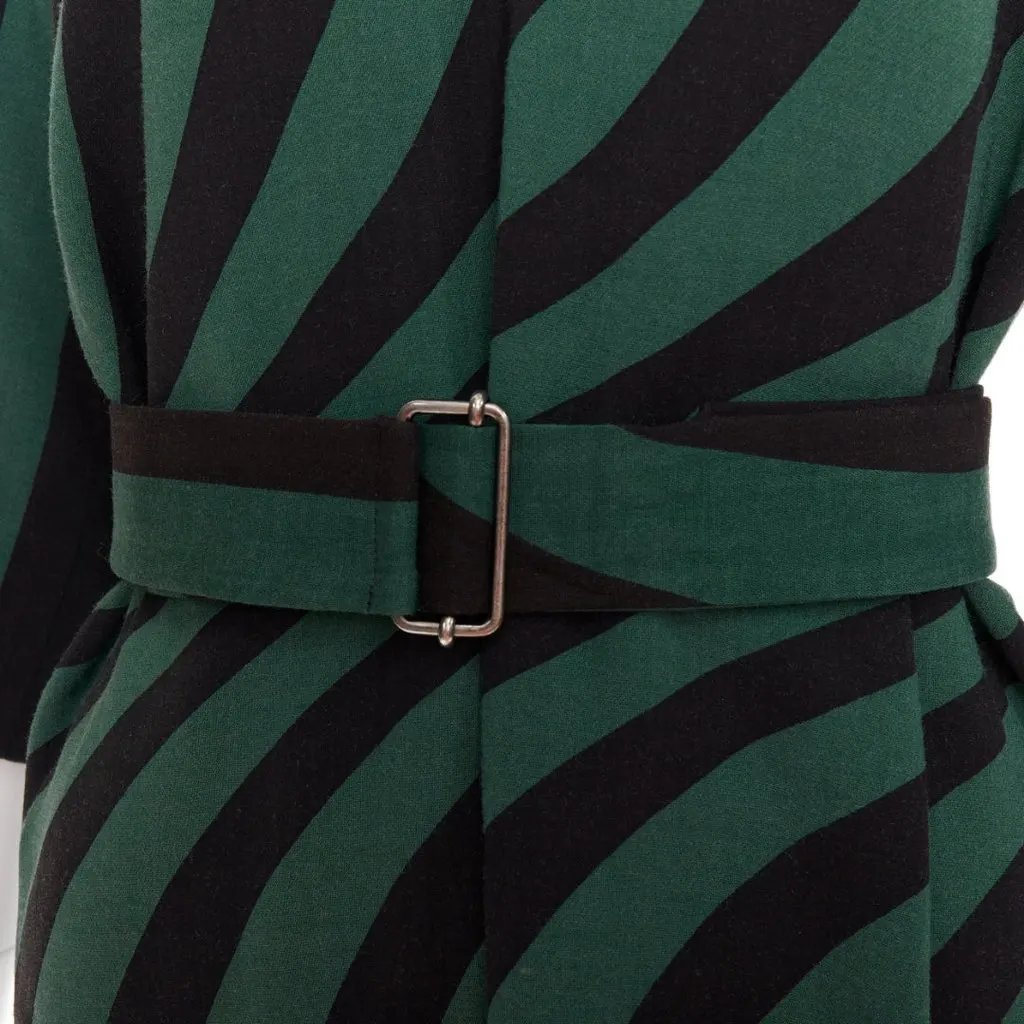Dries Van Noten Green Viscose Dress Green Viscose Very good - Back View