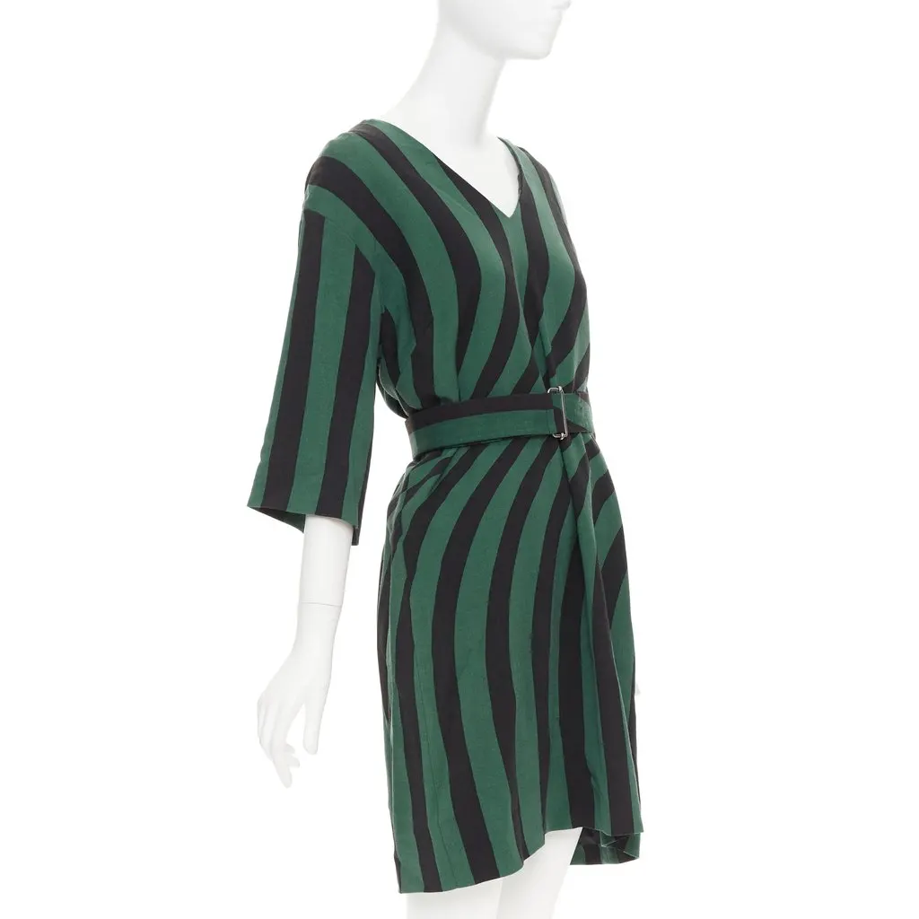 Dries Van Noten Green Viscose Dress Green Viscose Very good - Inside View