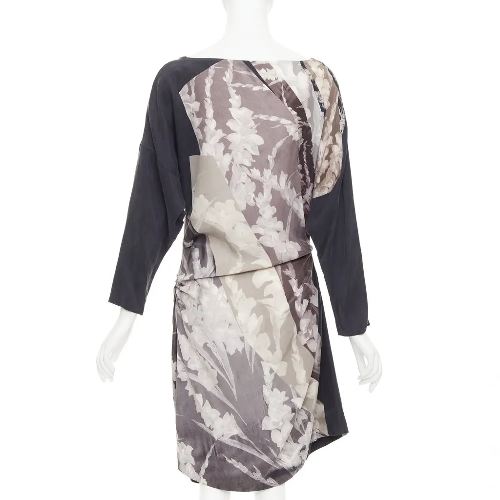 Dries Van Noten Black Silk Dress Black Silk Very good - Box View