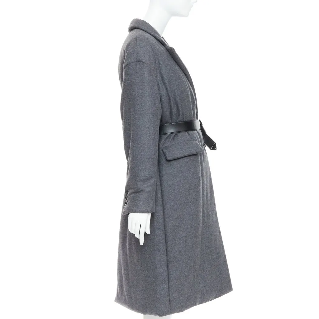 Prada P626PK_11C1_F0480_S_222 Grey Cashmere Never worn, with tag - Box View
