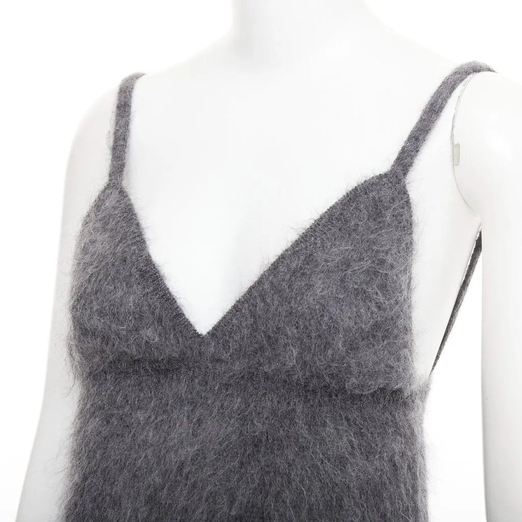 Prada Grey Wool Top Grey Wool Very good - Back View
