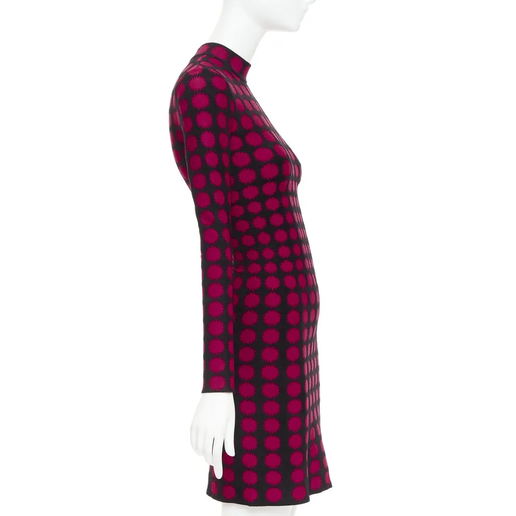 Alaïa Black Viscose Dress Black Viscose Very good - Model View