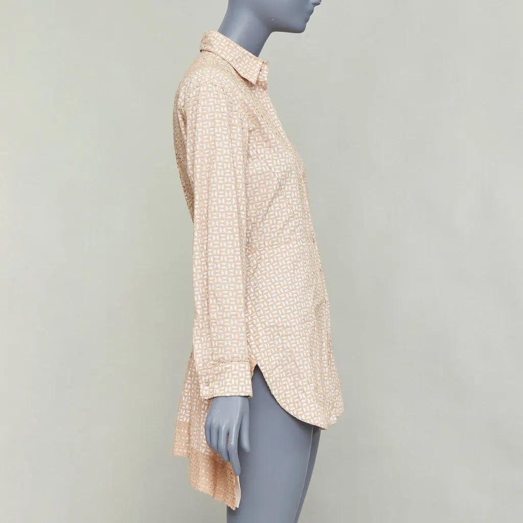 Alaïa Beige Cotton Dress Beige Cotton Good - Model View
