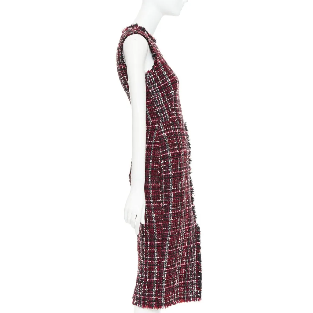 Alexander McQueen Red Polyamide Dress Red Polyamide Very good - Model View