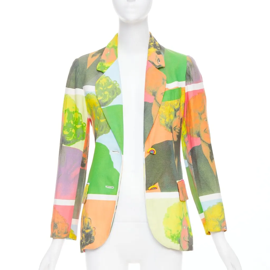 Moschino MultiColor Polyester Jacket MultiColor Polyester Very good - Inside View