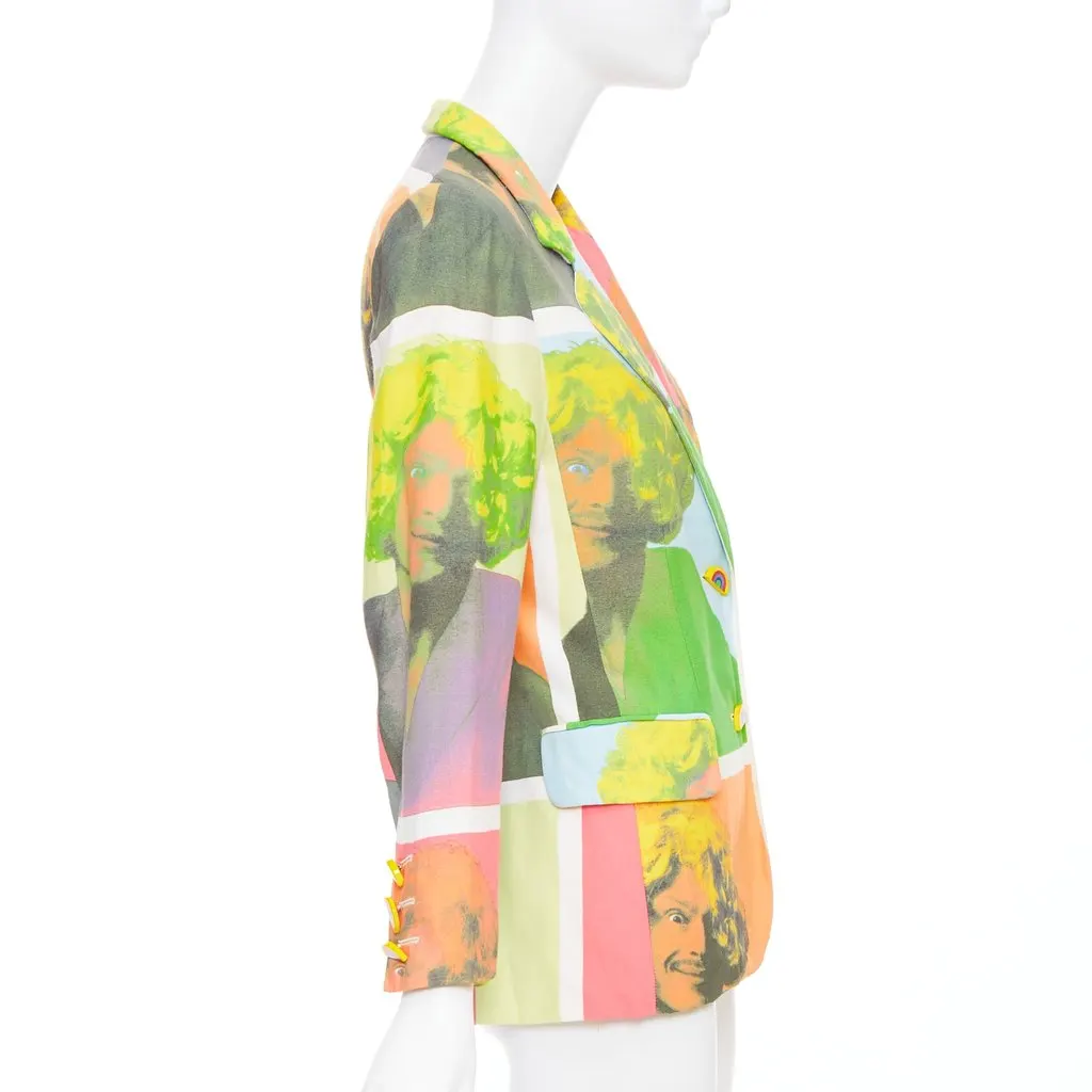 Moschino MultiColor Polyester Jacket MultiColor Polyester Very good - Box View