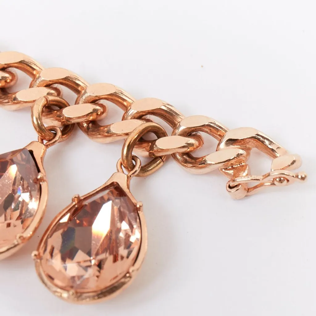 Dior Gold Metal Bracelets Gold Metal Good - Model View