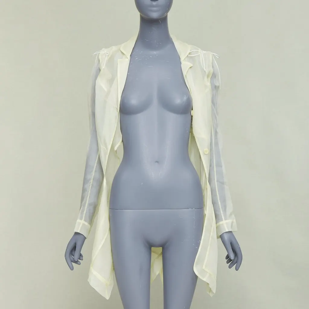 CecIlie Bahnsen Jaughna Yellow Silk Very good - Inside View
