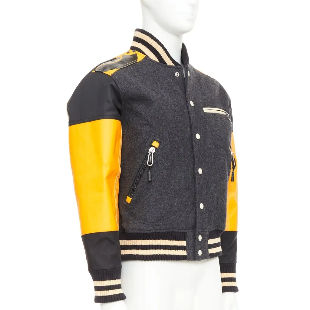 Junya Watanabe Yellow Wool Coat Yellow Wool Very good - Model View