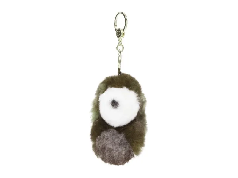 Loro Piana Brown Fur Bag charms Brown Fur Very good - Inside View