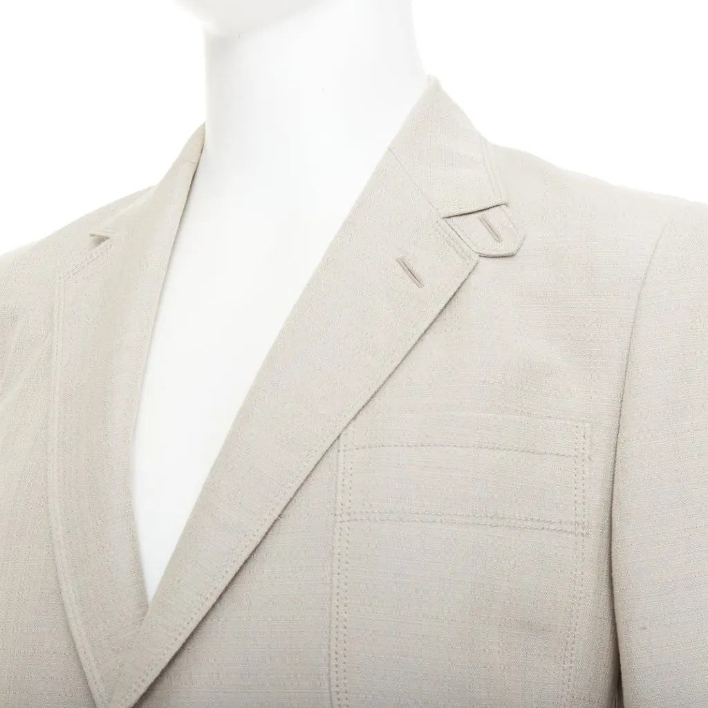 Gucci Anthracite Cotton Jacket Anthracite Cotton Very good - Back View