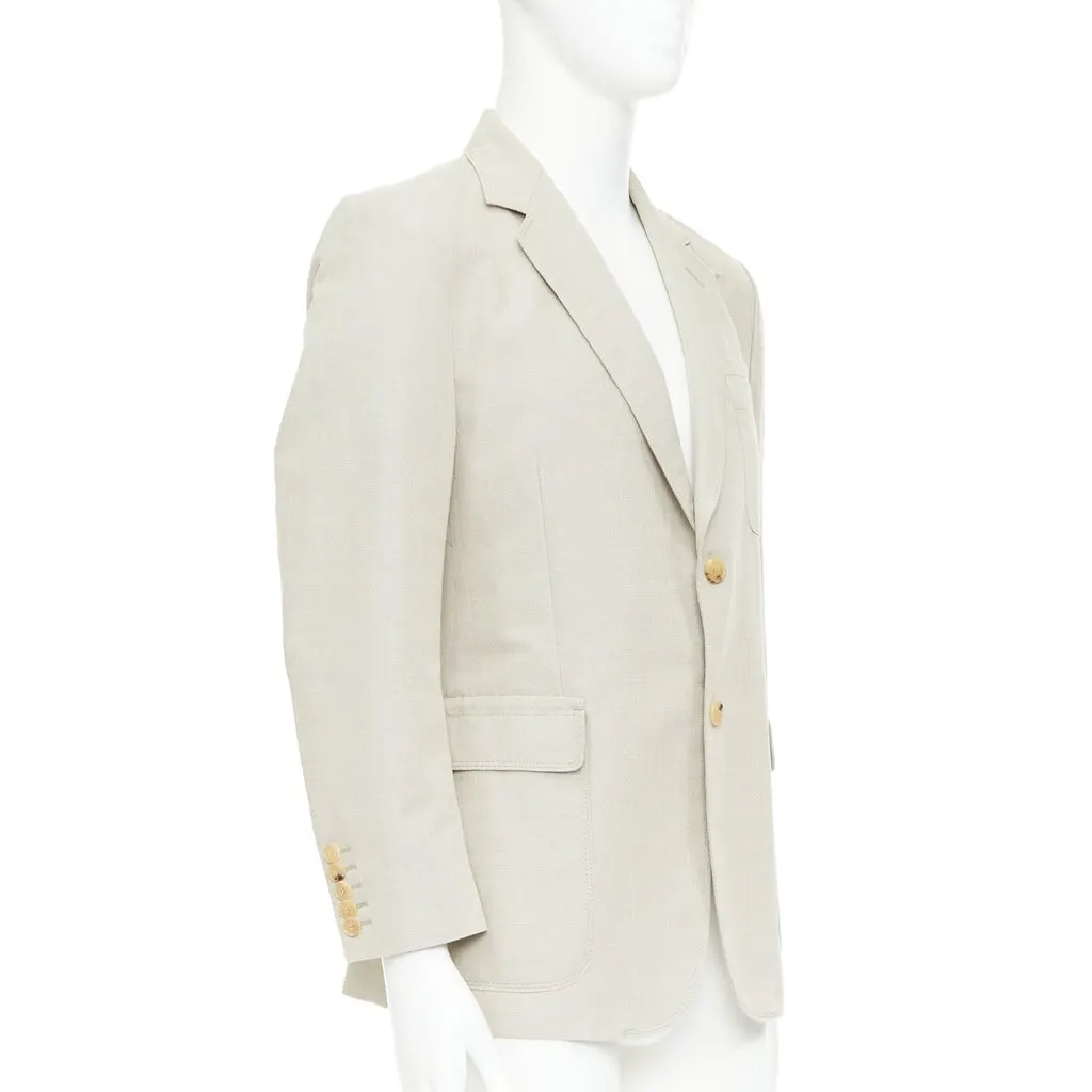 Gucci Anthracite Cotton Jacket Anthracite Cotton Very good - Inside View