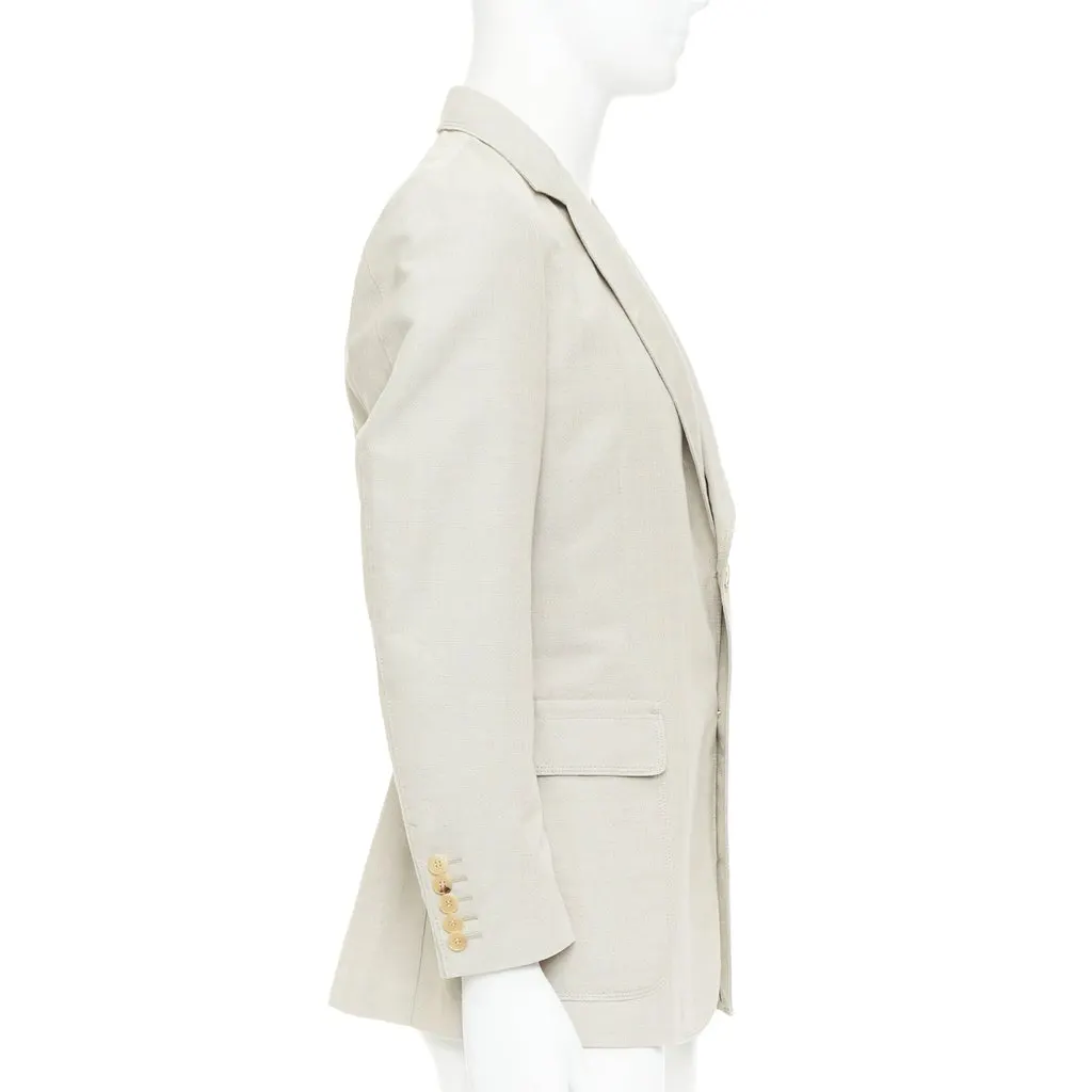 Gucci Anthracite Cotton Jacket Anthracite Cotton Very good - Model View