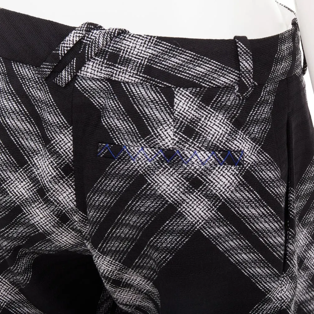 Burberry Black Wool Trouser Black Wool Very good - Back View