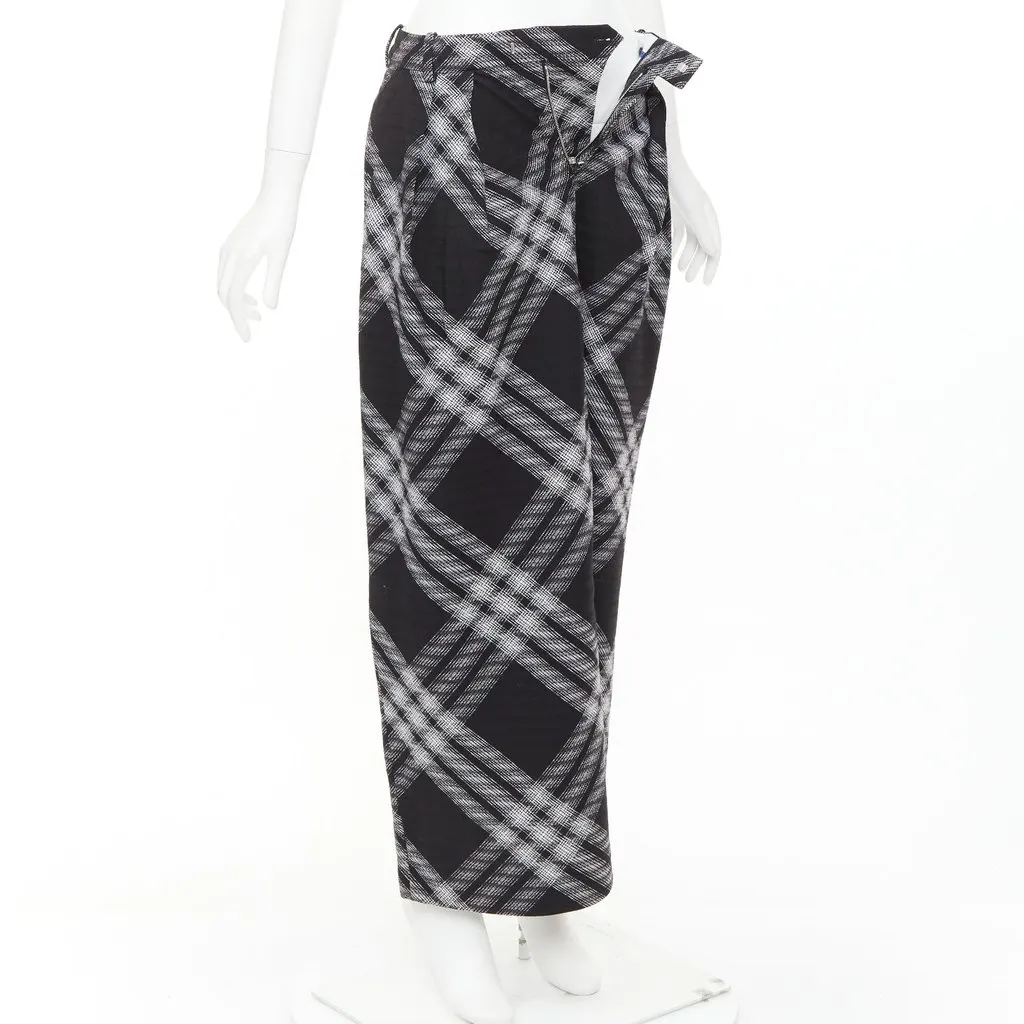 Burberry Black Wool Trouser Black Wool Very good - Inside View