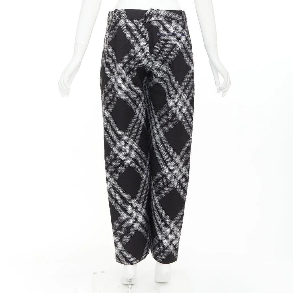 Burberry Black Wool Trouser Black Wool Very good - Box View