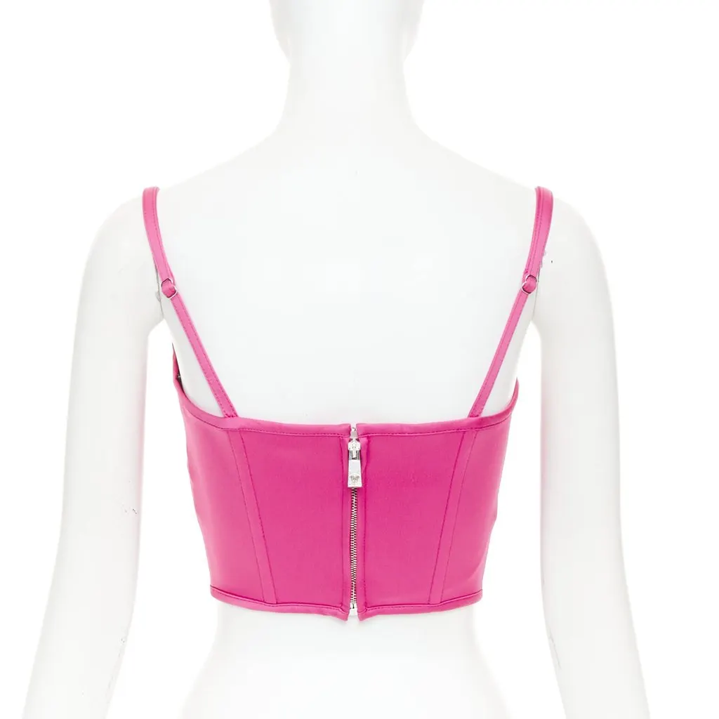 Versace Medusa '95 Satin Corset Pink Never worn, with tag - Box View