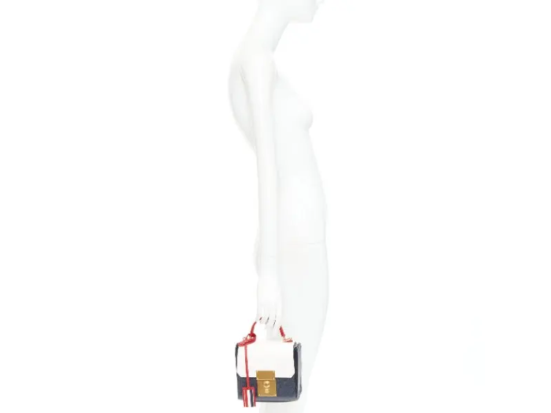 Thom Browne Mini Mrs. Thom Red Leather Very good - Back View