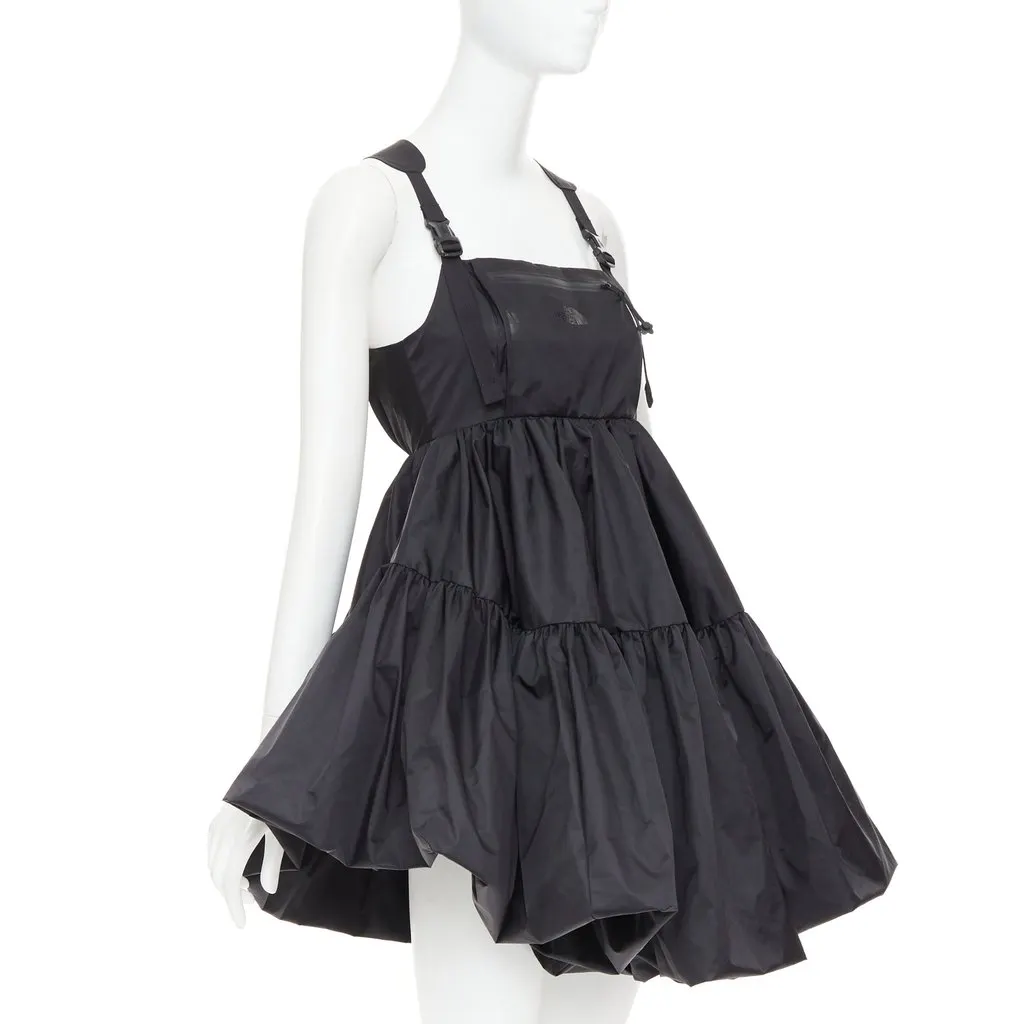 CecIlie Bahnsen SHARA MOUNTAIN DRESS Black Polyamide Never worn, with tag - Inside View