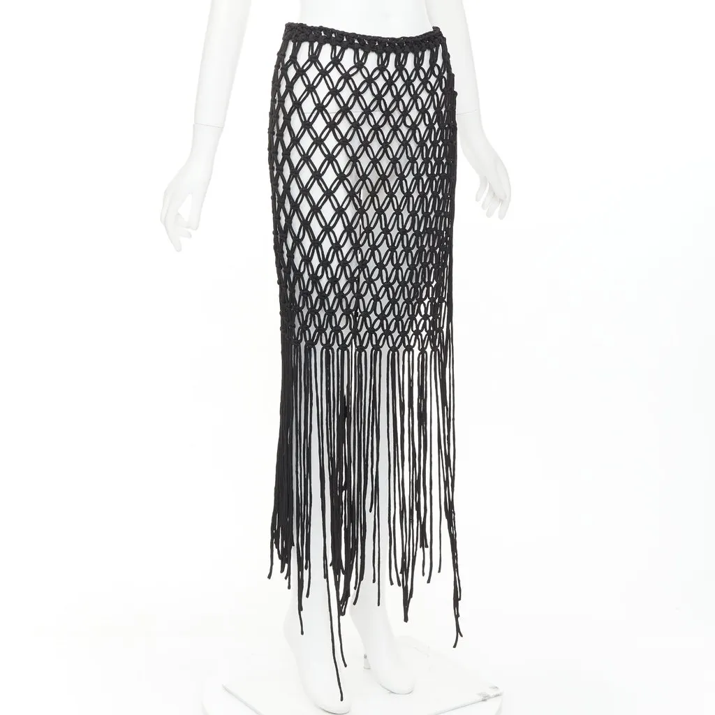 Dries Van Noten Black Skirt Black Never worn - Inside View