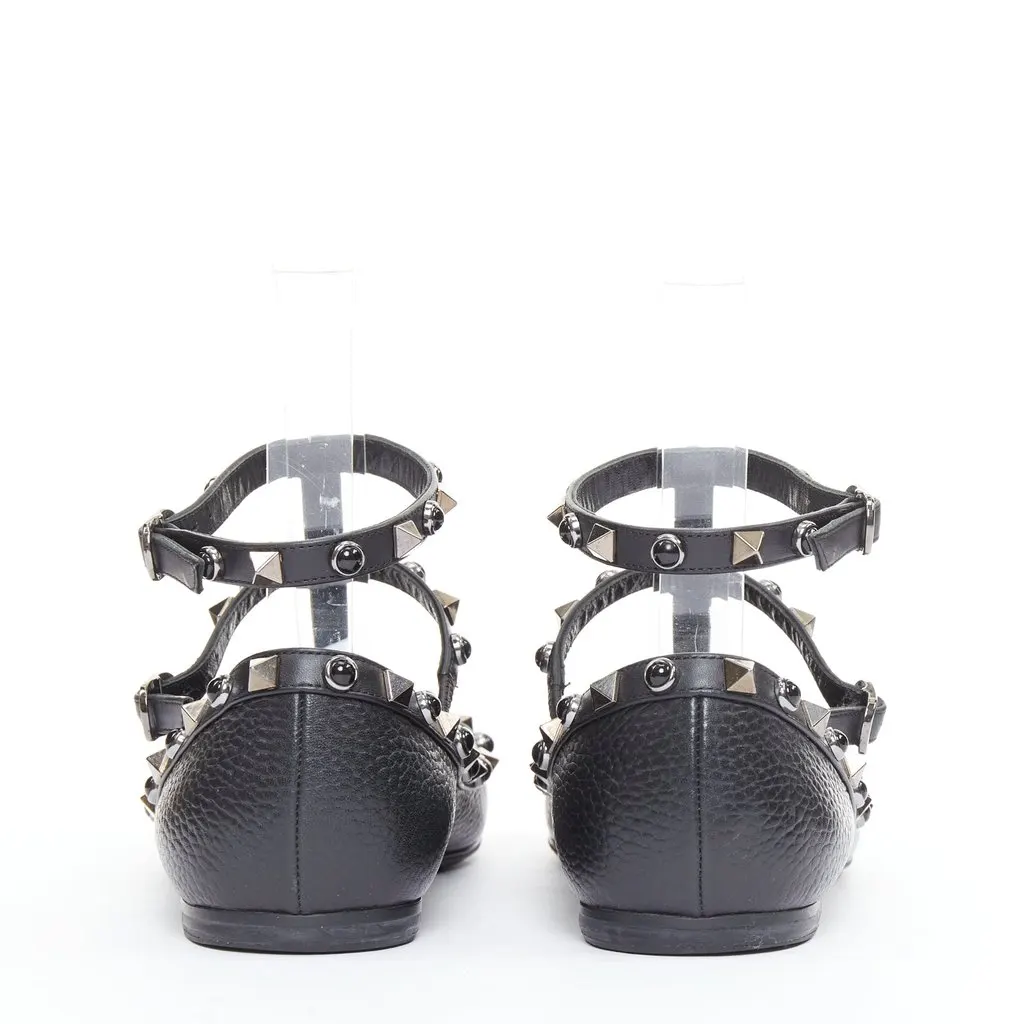 Valentino Rockstud Black Leather Good - Box View