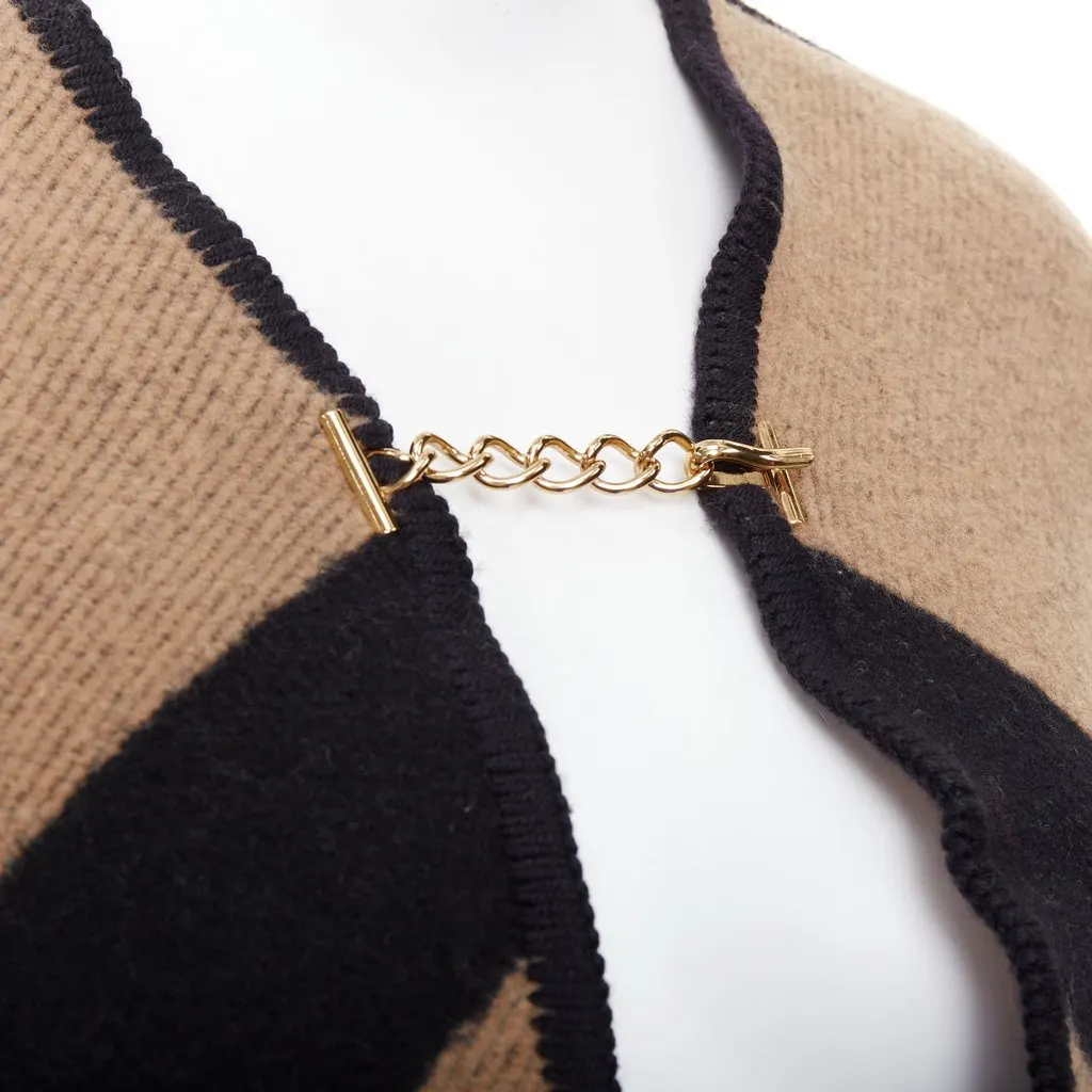 Burberry Beige Wool Jacket Beige Wool Very good - Back View