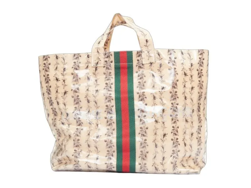 Gucci Beige Plastic Handbag Beige Plastic Fair - Front View