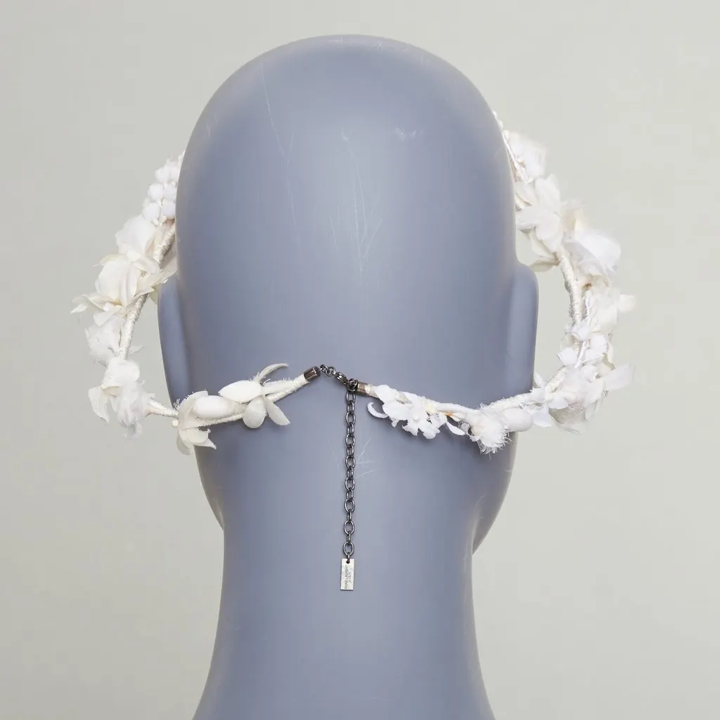 Saint Laurent Ecru Hats Ecru Silk Never worn, with tag - Box View